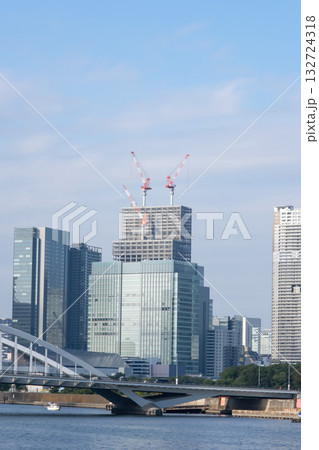 勝どきから築地大橋方面を見た風景 132724318