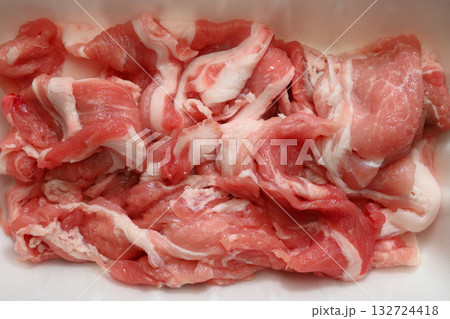 豚小間肉 豚小間肉 132724418