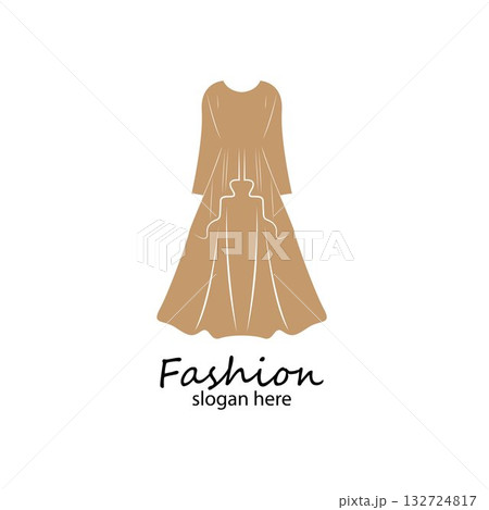 long dress long muslim dress arabic abaya.luxury women fashion.muslim clothes-vector stock long dress long muslim dress arabic abaya.luxury women fashion.muslim clothes-vector stock 132724817