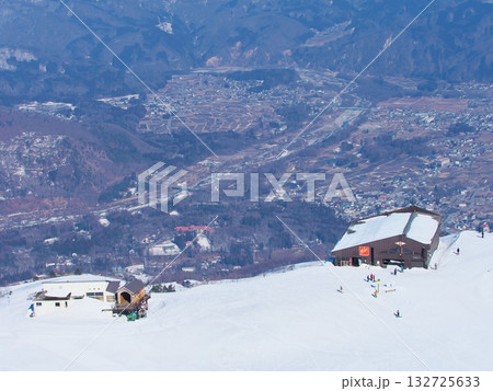 白馬八方尾根スキー場 アルペンクワッドリフト山頂駅 白馬八方尾根スキー場 アルペンクワッドリフト山頂駅 132725633