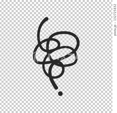 Icon illustrations that represent feelings of worry and anxiety Icon illustrations that represent feelings of worry and anxiety 132725832