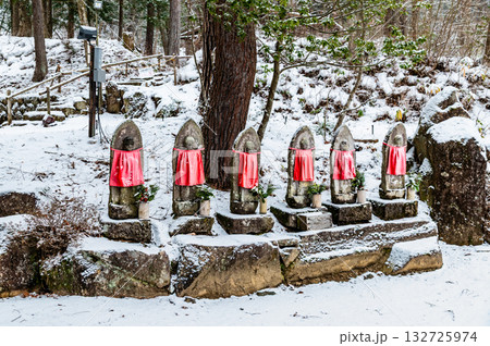 岐阜 冬の飛驒の里　 132725974
