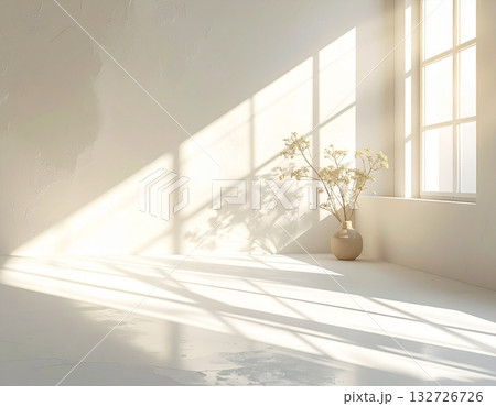 Minimal Interior with Light and Shadow 132726726