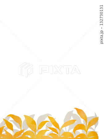 水彩の秋の葉の背景イラスト 水彩の秋の葉の背景イラスト 132730131