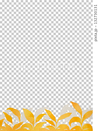 水彩の秋の葉の背景イラスト 水彩の秋の葉の背景イラスト 132730131