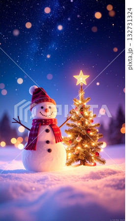 クリスマス素材 クリスマス素材 132731324