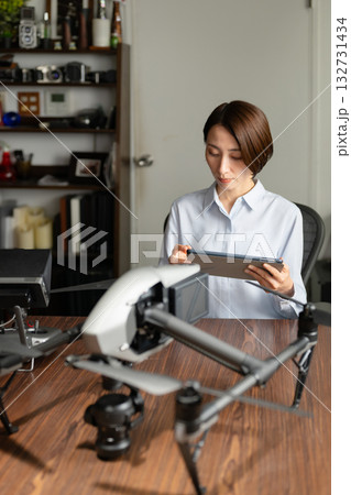 ドローン　メンテナンス　研究 132731434
