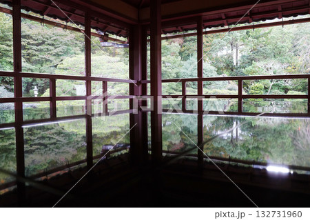 旧竹林院の二階からの風景 132731960