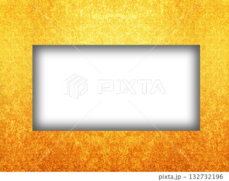 金箔の背景素材フレーム 132732196