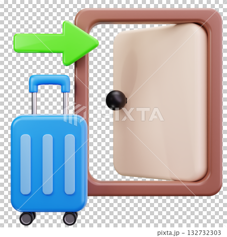 Luggage Check In Door 132732303