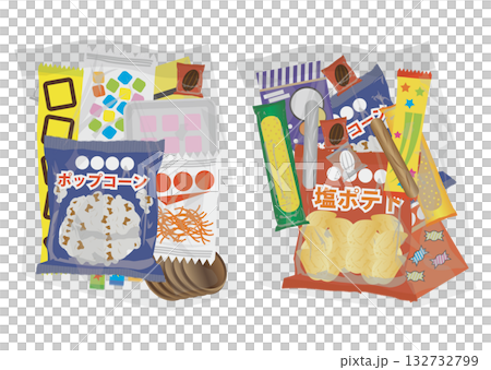 各種各樣的糖果 132732799