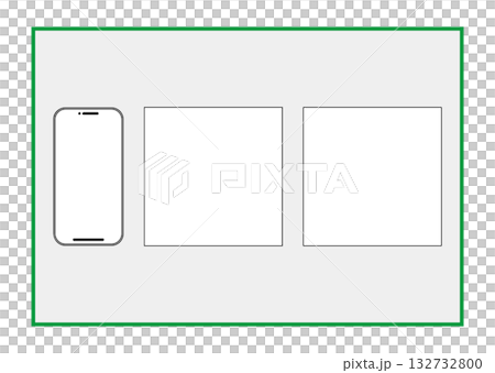 スマートフォンとQRコード画面 スマートフォンとQRコード画面 132732800