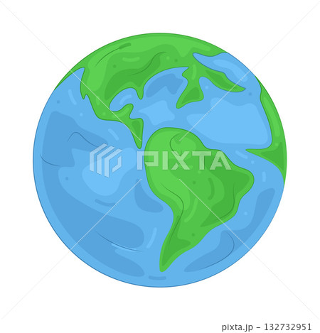 Illustration of earth 132732951