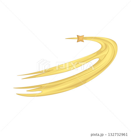 Illustration of shooting star Illustration of shooting star 132732961