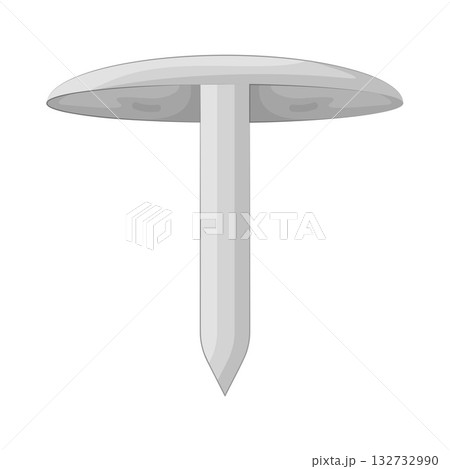 Illustration of thumbtack Illustration of thumbtack 132732990