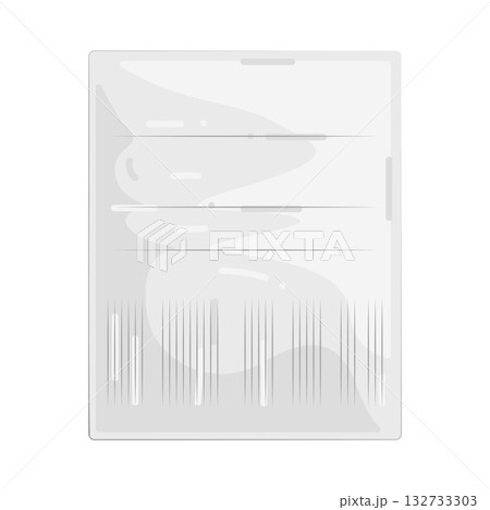 Illustration of shipping label 132733303