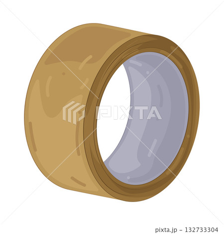 Illustration of packing tape 132733304