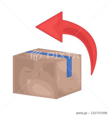 Illustration of return package 132733306