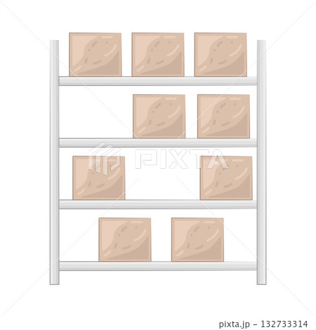 Illustration of rack 132733314