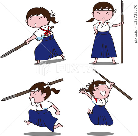 なぎなた隊セット なぎなた隊セット 132733370