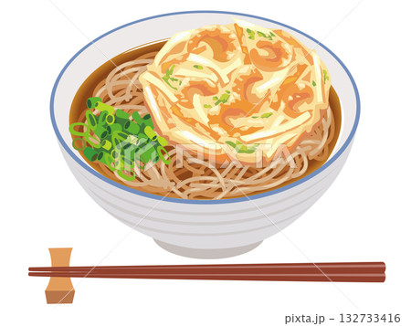 かき揚げそば かき揚げそば 132733416