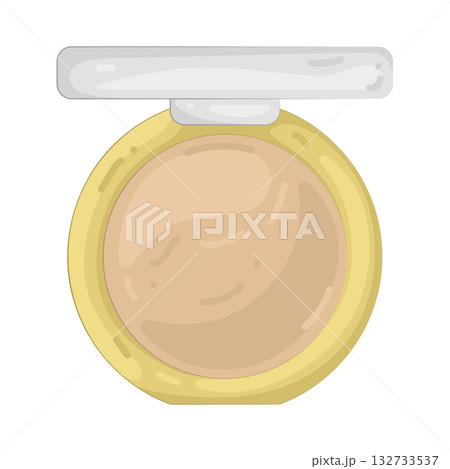 Illustration of compact powder  132733537