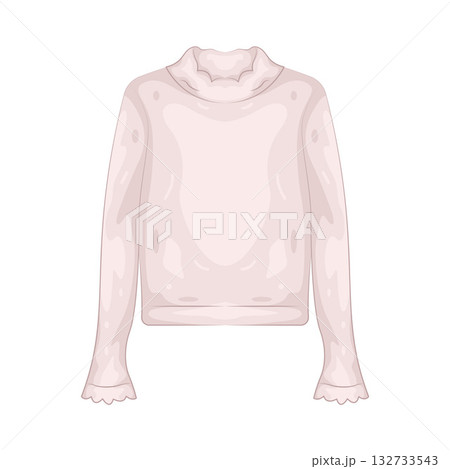 Illustration of sweater 132733543