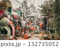 装飾の施されているハロウィンレストラン 132735052
