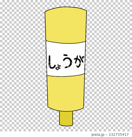 しょうが　調味料　シンプル 132735417