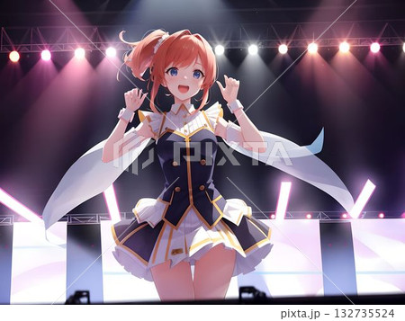 夢の舞台で輝くアイドル 夢の舞台で輝くアイドル 132735524