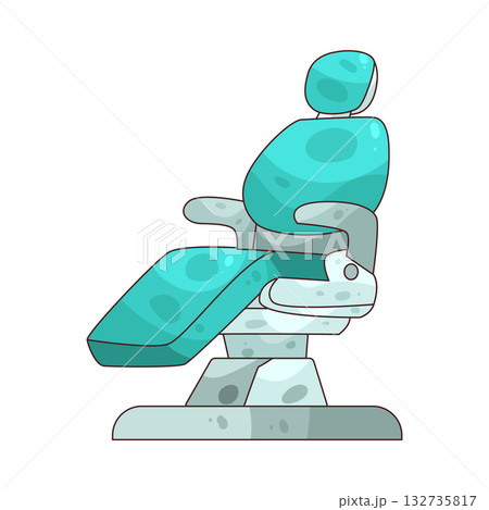 illustration of Dental Chair 132735817