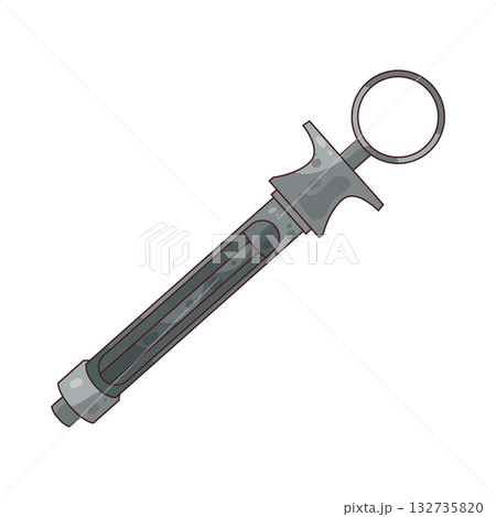 illustration of Dental Syringe illustration of Dental Syringe 132735820