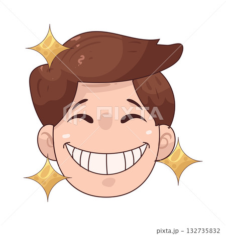 illustration of Smile Clean Tooth 132735832