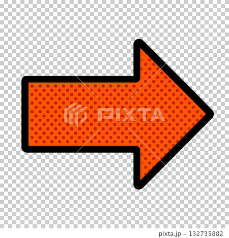 American comic style pop arrow, retro pop dot pattern arrow design, American comic style color American comic style pop arrow, retro pop dot pattern arrow design, American comic style color 132735882