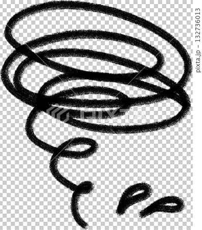 黒い手描きペイントの困った時のアイコン、+汗 黒い手描きペイントの困った時のアイコン、+汗 132736013