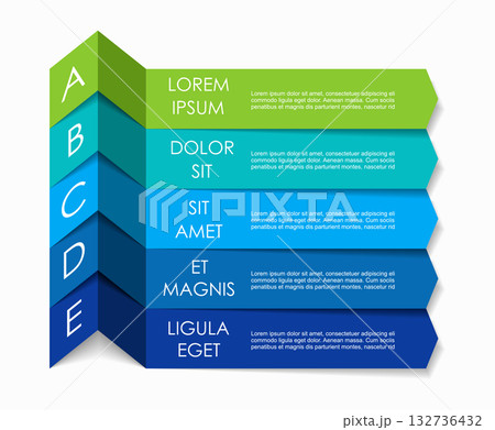 Infographic design template with place for your data. Vector illustration. Infographic design template with place for your data. Vector illustration. 132736432