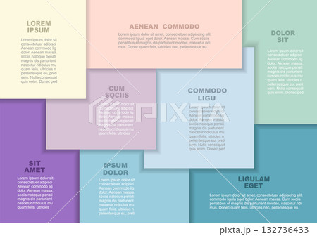 Infographic design template with place for your data. Vector illustration. 132736433