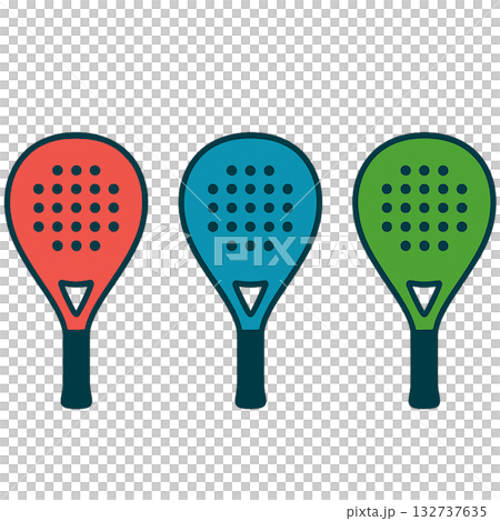 板式網球拍插圖 板式網球拍插圖 132737635