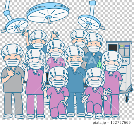 手術室工作人員 手術室工作人員 132737669