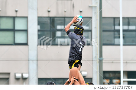 ラグビー、高校ラグビー ラグビー、高校ラグビー 132737707