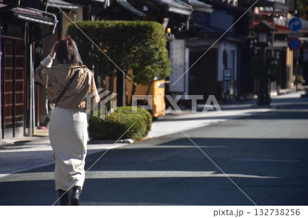 高山の町なみ 132738256