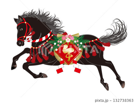 馬イラスト67 132738363