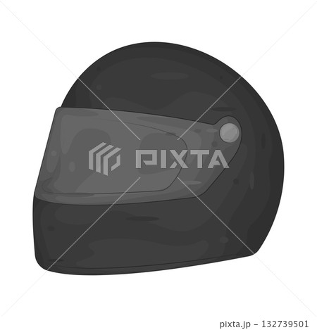 Illustration of helmet 132739501