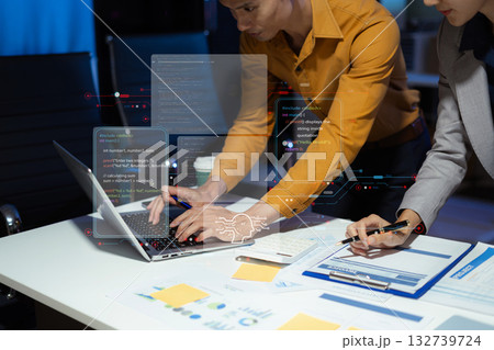 AI Artificial Intelligence technology for education. Modern digital learning, courses for developing new skills and e-learning. AI Artificial Intelligence technology for education. Modern digital learning, courses for developing new skills and e-learning. 132739724