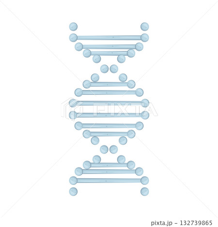 Illustration of dna strand 132739865