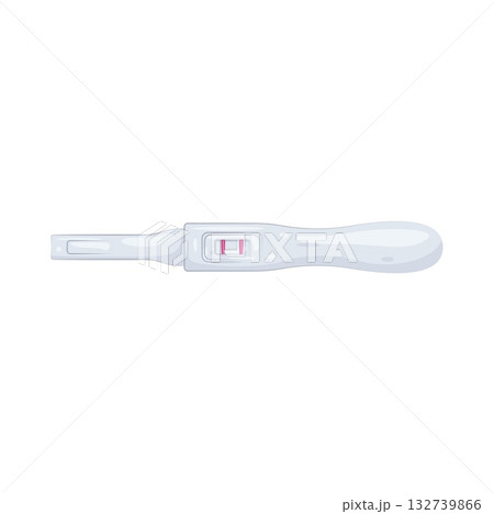 Illustration of pregnancy test  132739866