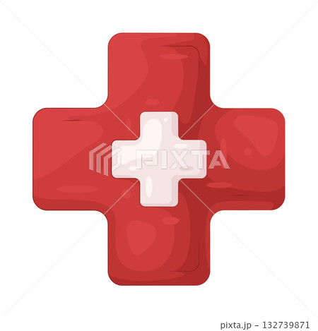 Illustration of medical symbol  132739871