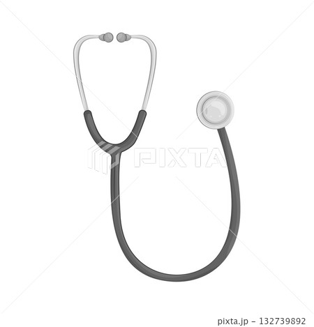 Illustration of stethoscope Illustration of stethoscope 132739892