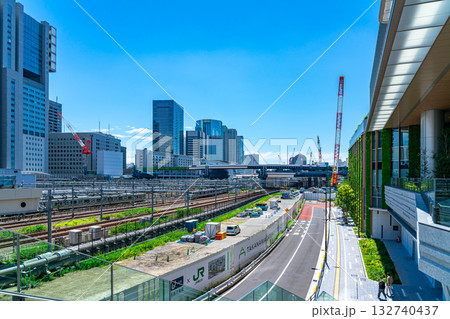 【東京都】再開発が進む高輪ゲートウェイシティ周辺 132740437