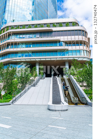 【東京都】街と自然が一体化したような高輪ゲートウェイシティ 132740474